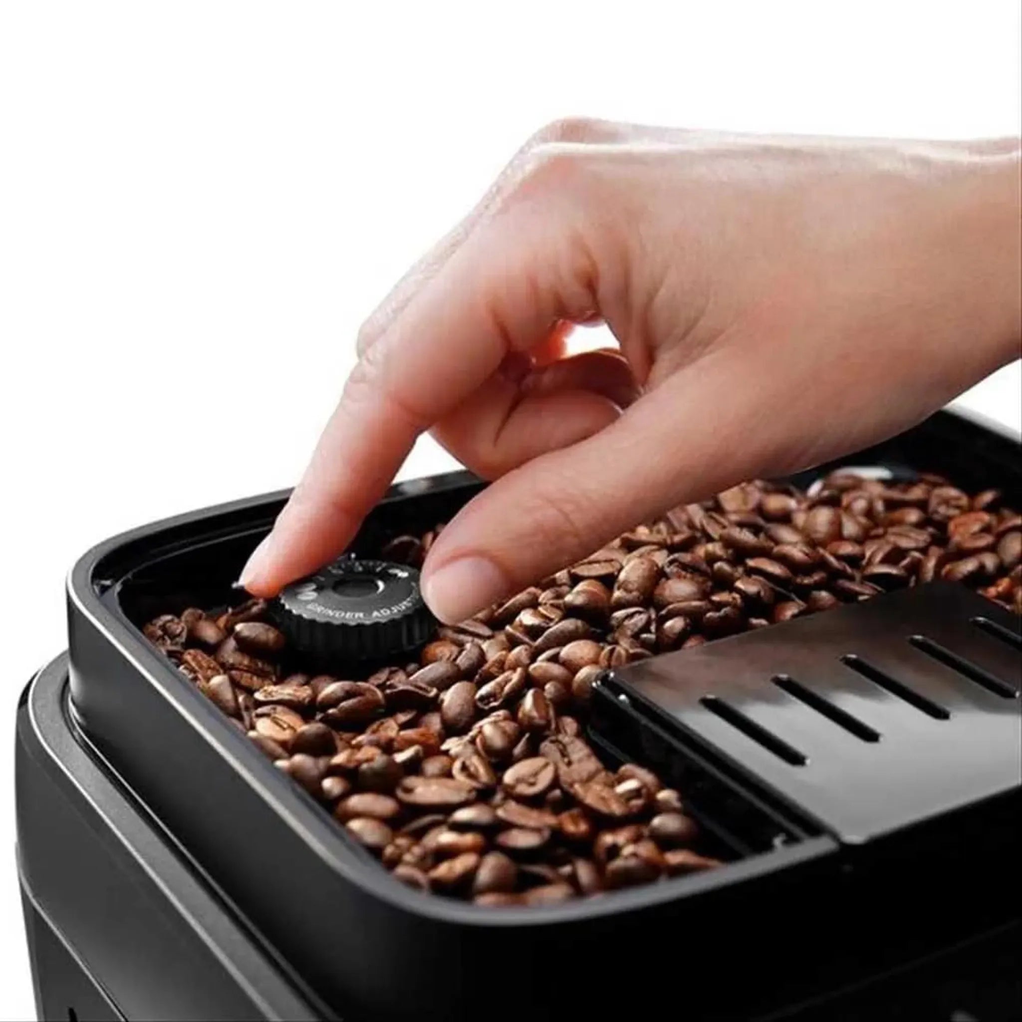 DeLonghi ECAM 290.81.TB Magnifica Evo Milk, Kaffee-Vollautomat, titanium/schwarz