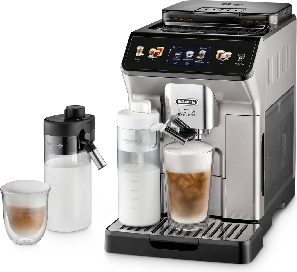 De'Longhi Eletta Explore ECAM450.55.S Kaffeevollautomat silber