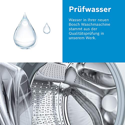 Bosch WGB244040 Serie 8 Smarte Waschmaschine, 9 kg, 1400 U/Min, Made in Germany, Active Water Plus Energie- und Wasserersparnis