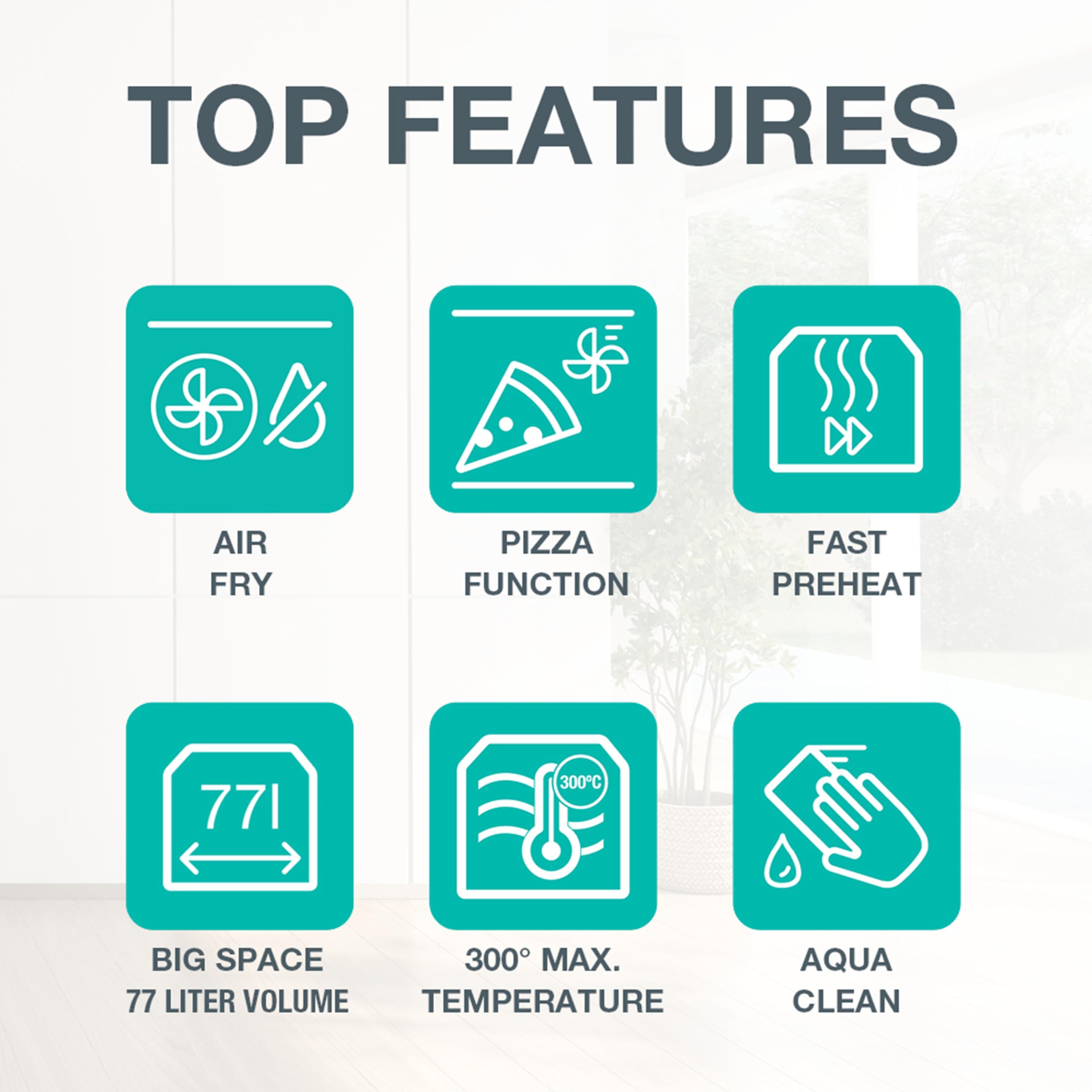 Gorenje Built-in Oven Set Hot Air Inox Set 4 with Ceramic Hob / 77 Liter / ExtraSteam