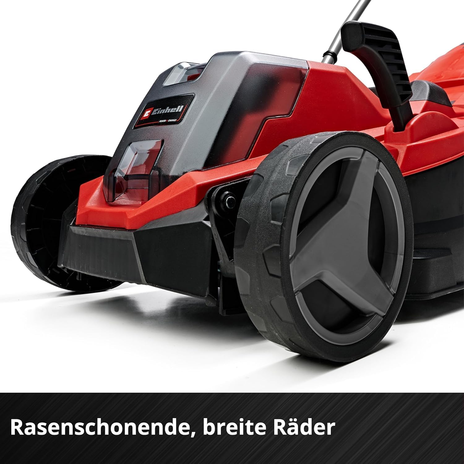 Einhell GE-CM 18/33 Li Akku-Rasenmäher – 18V, 33 cm, Brushless, bis 200 m², 30L Fangkorb, inkl. Akku & Ladegerät