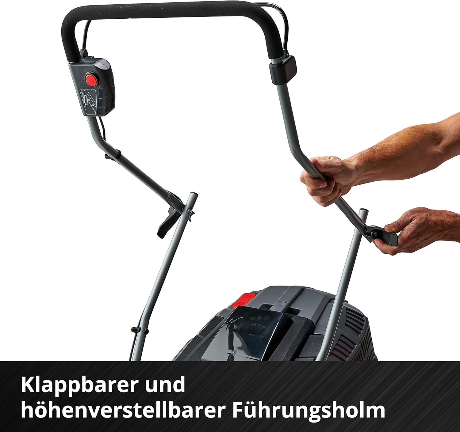 Einhell GE-CM 43 Li M Akku-Rasenmäher – 36V, 43 cm, Brushless, bis 600 m², 63L Fangkorb, inkl. 2x 4,0Ah Akku & Ladegerät