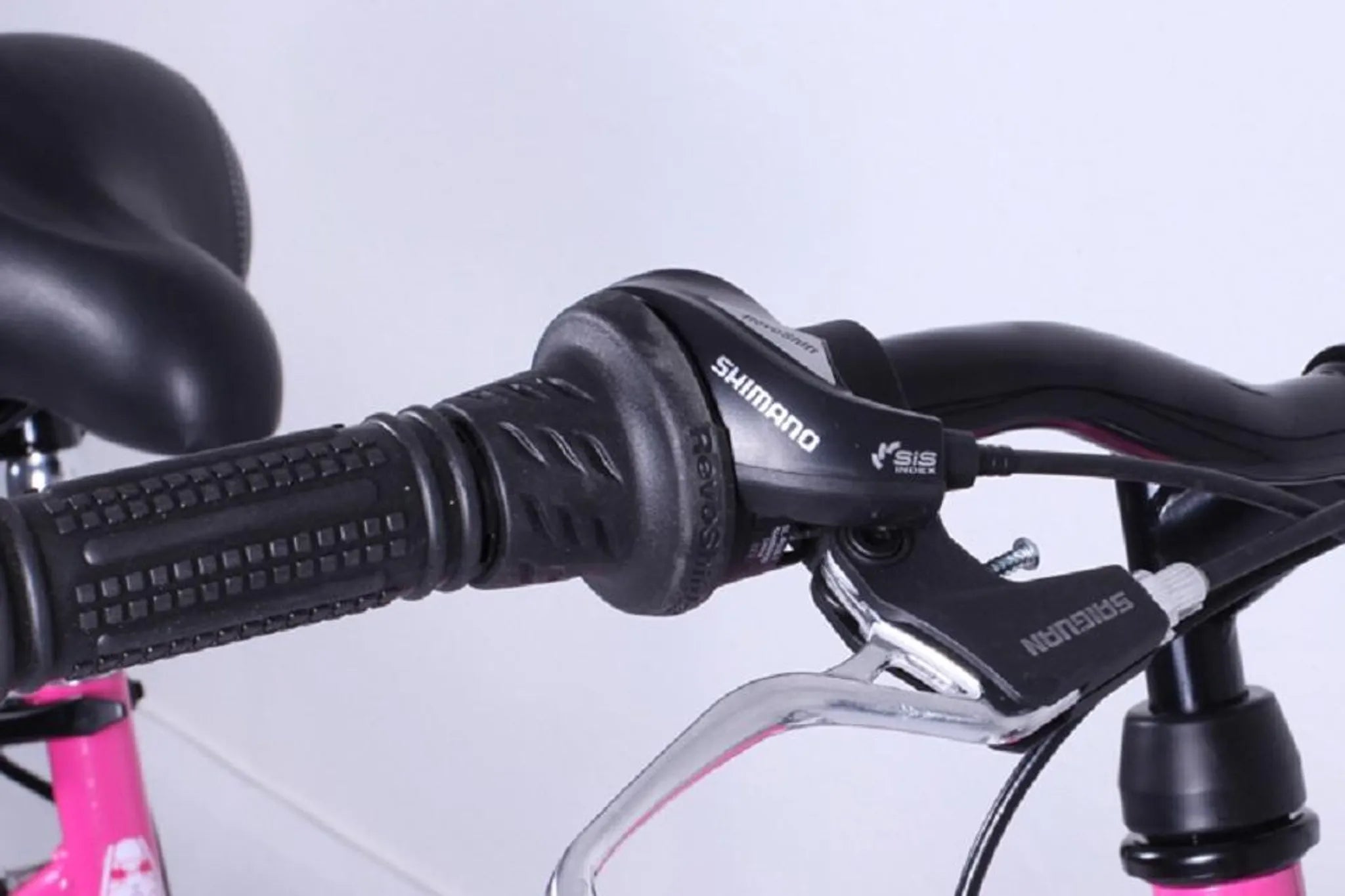 24 Zoll Kinderfahrrad Shimano 21-Gang mit Beleuchtung Rosa 630