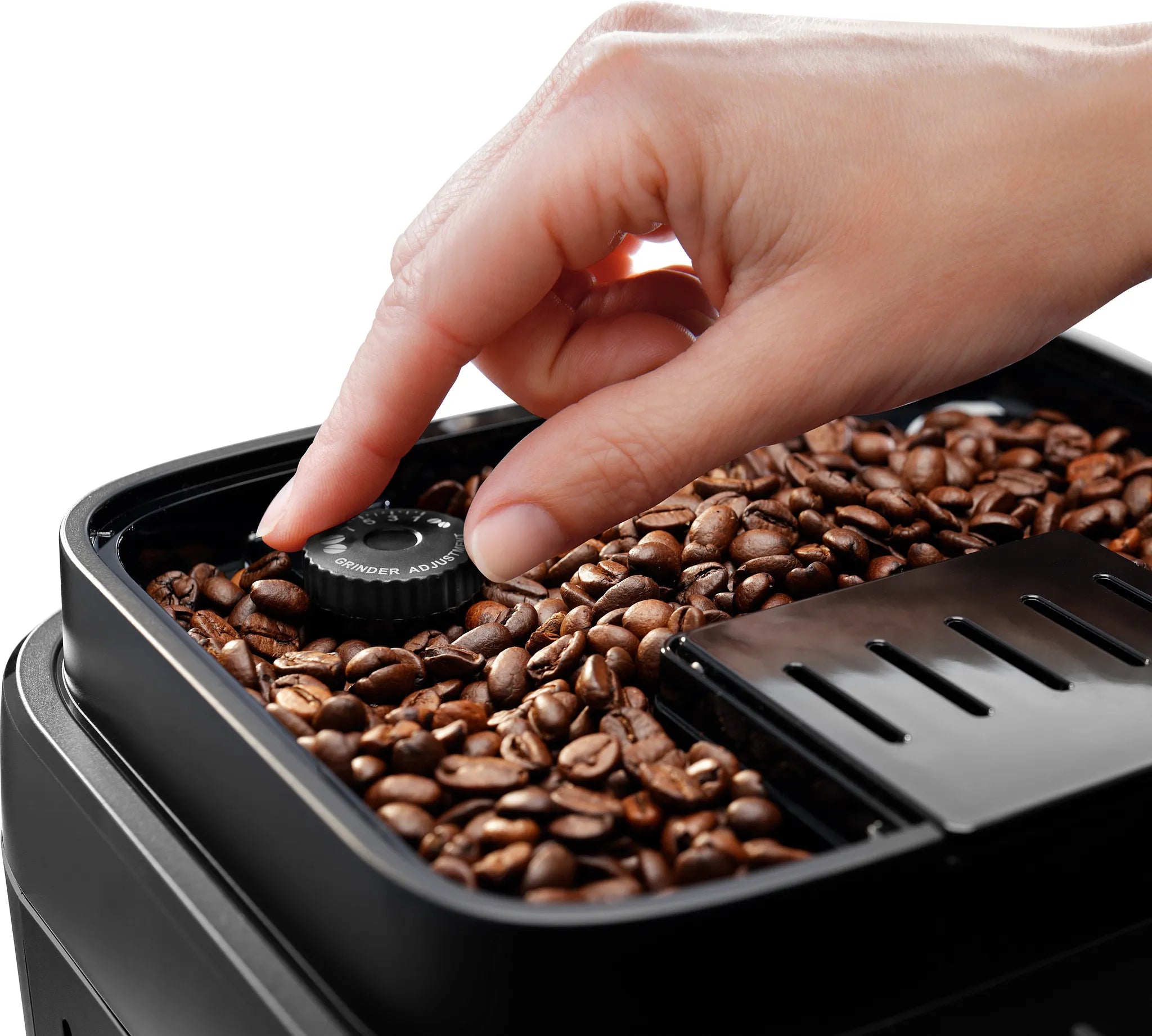 DeLonghi ECAM 290.81.TB Magnifica Evo Milk, Kaffee-Vollautomat, titanium/schwarz